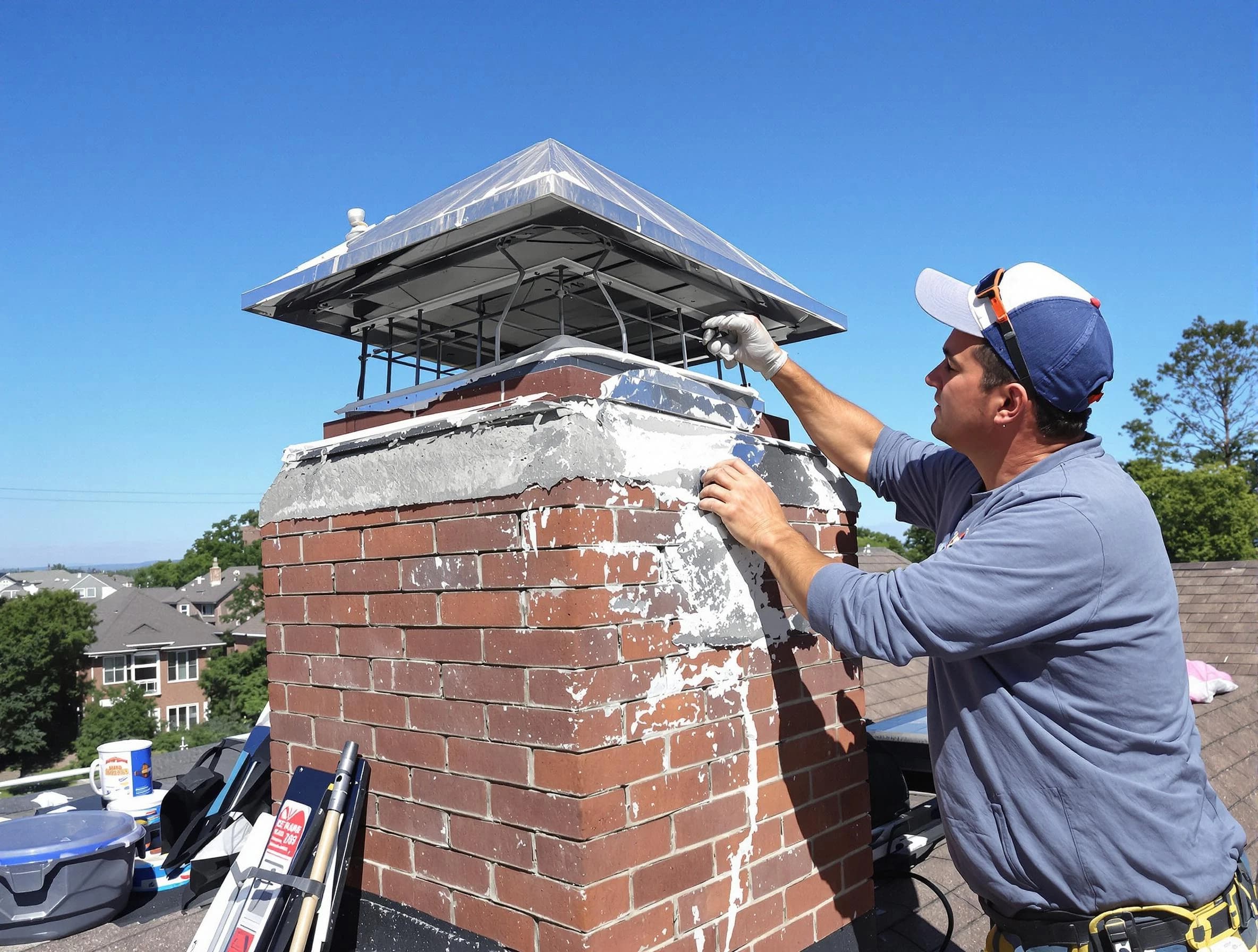 Chimney Crown Services service in Jackson, NJ